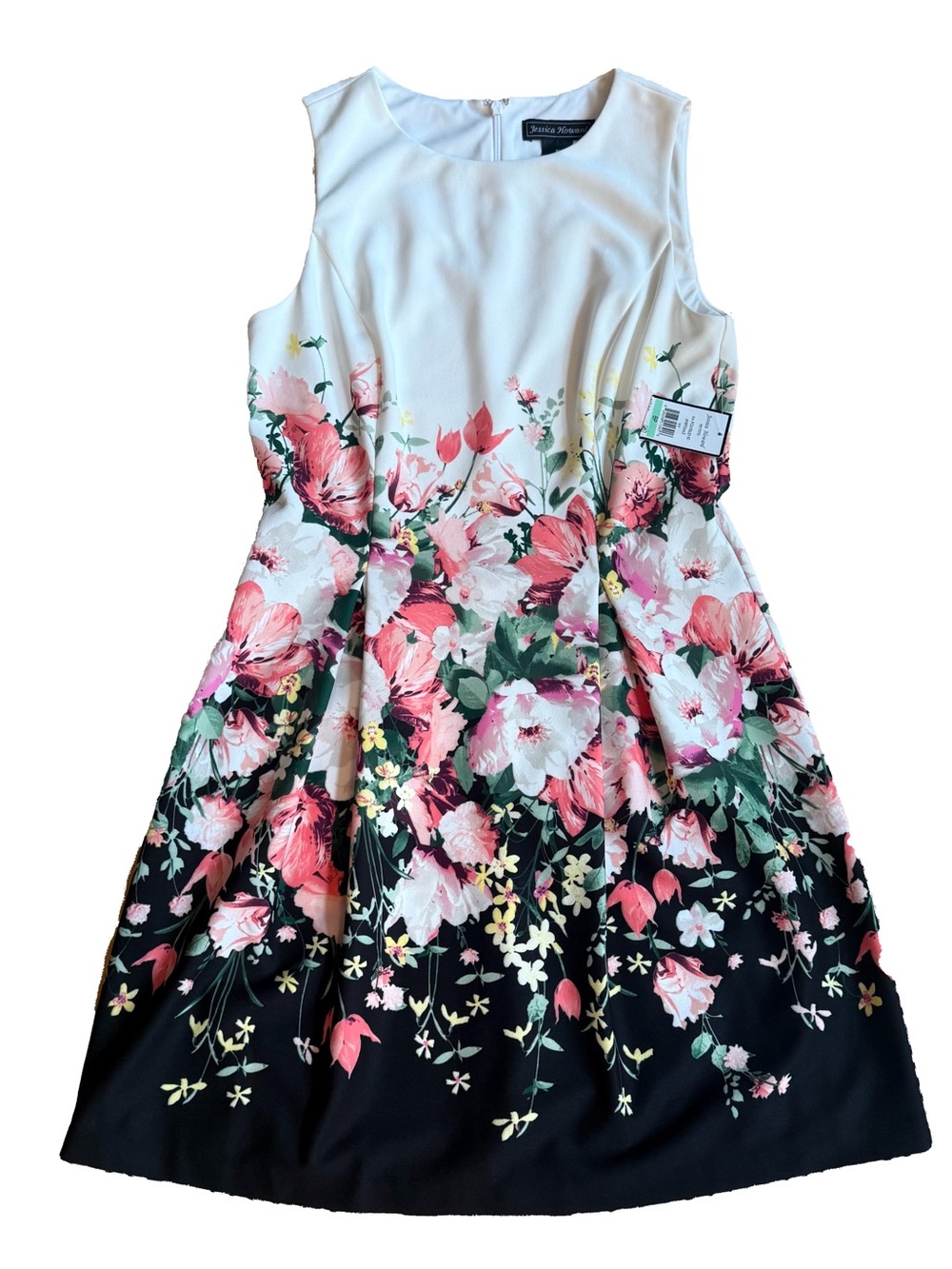 Jessica Howard | Women’s Floral Fit & Flare Dress | 8 Petite 💃